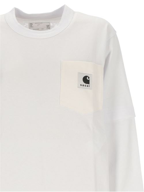 Carhartt WIP L/S T-Shirt SACAI X Carhartt WIP | 24-0726S101